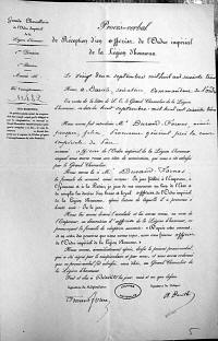 Légion d'honneur Durand Fornas