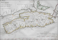 Carte Acadie 1744