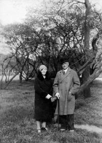Georges Proth et sa femme