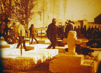 Au cimetière de Dar Aïn Beida à Meknès : Gal Dalbiez, Colonel Taupin, 4ème Tirailleurs