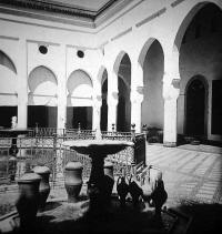 Palais du Glaoui : cour intérieure