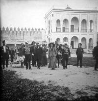 Visite au sultan Moulay Hafid